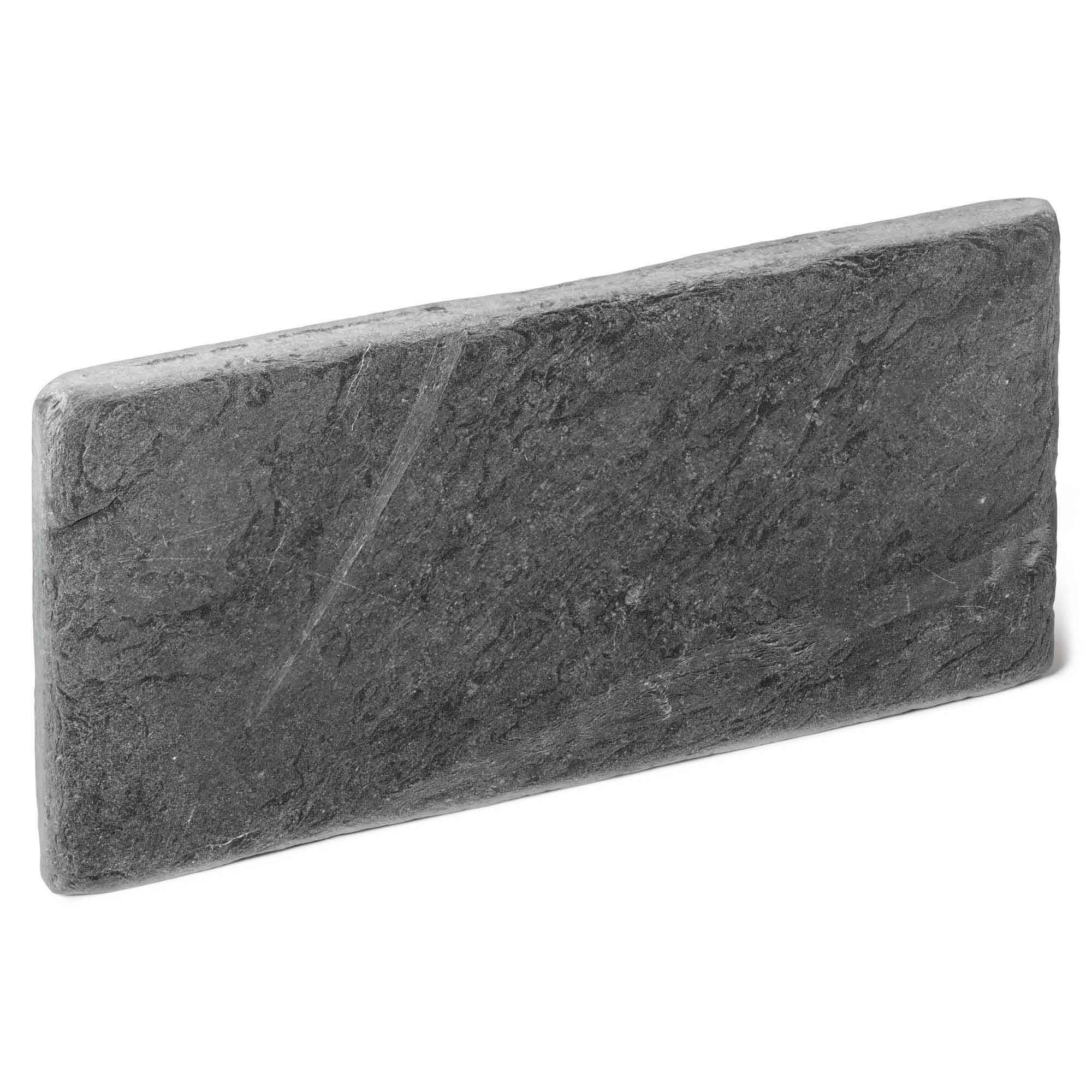 RO'MA Nature - Bordure de jardin Ardoise Noire Vieillie 50x25x3 cm (lot de 40 bordures soit 20 mètres) - RO'MA NATURE - Image 2