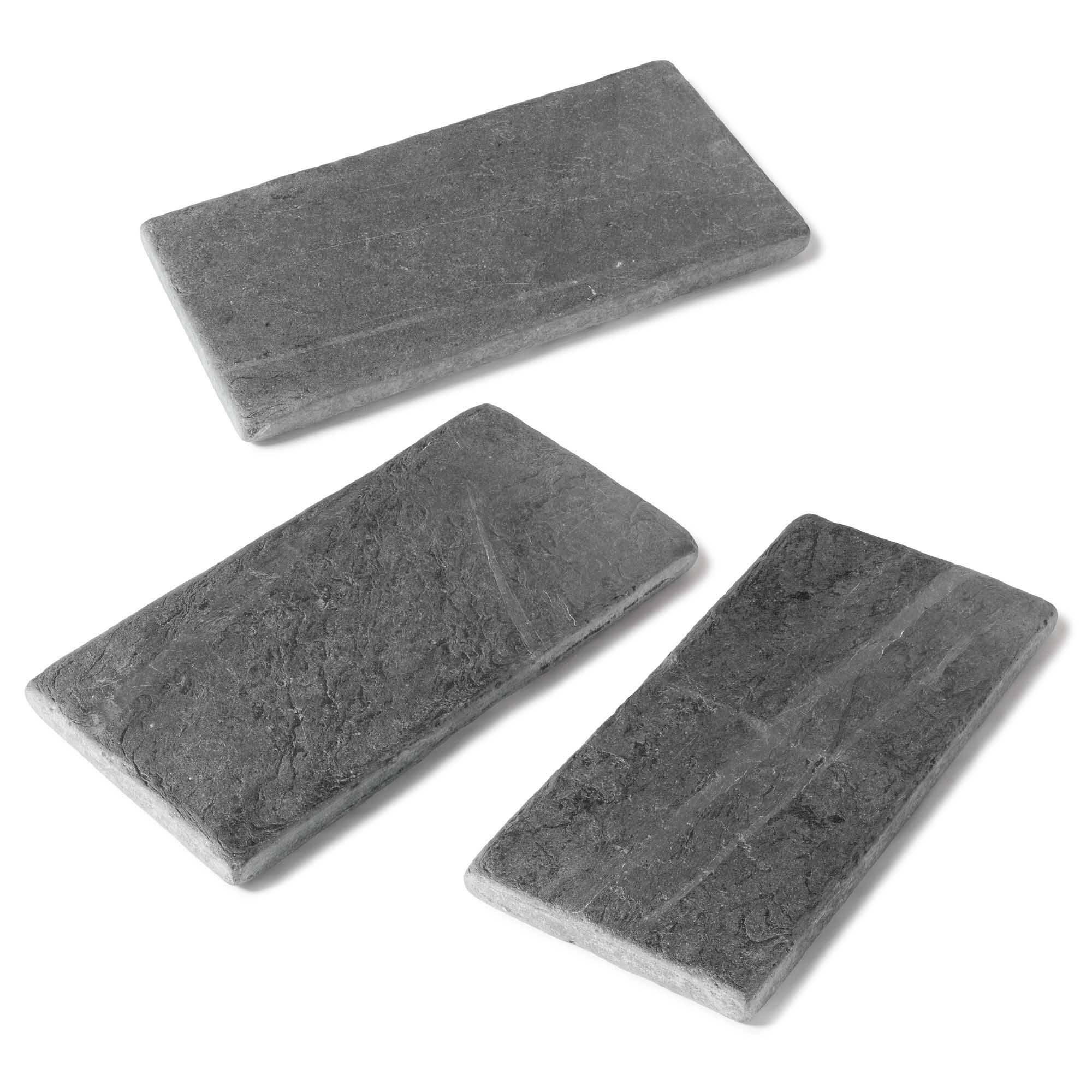 RO'MA Nature - Bordure de jardin Ardoise Noire Vieillie 50x25x3 cm (lot de 40 bordures soit 20 mètres) - RO'MA NATURE - Image 3