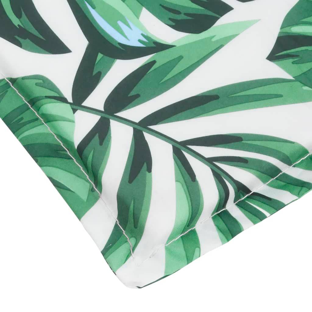 Coussin Bain de soleil | Coussin de chaise longue motif de feuilles tissu oxford Maison Chic - Image 8
