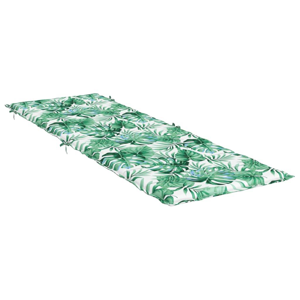 Coussin Bain de soleil | Coussin de chaise longue motif de feuilles tissu oxford Maison Chic - Image 4