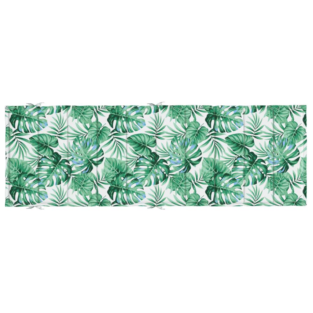 Coussin Bain de soleil | Coussin de chaise longue motif de feuilles tissu oxford Maison Chic - Image 5