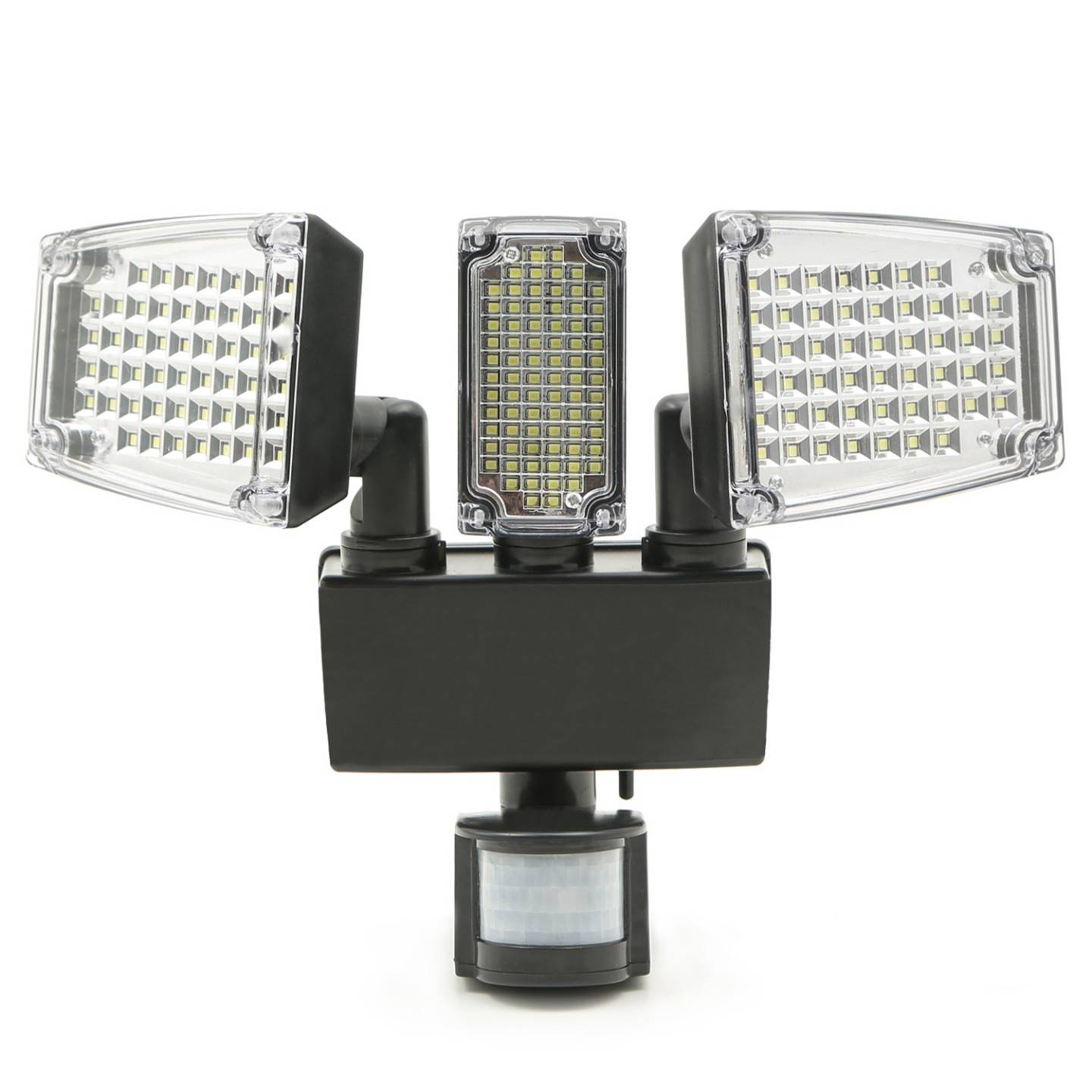 Projecteur solaire 3 têtes 178 LED détecteur de mouvement - Image 4