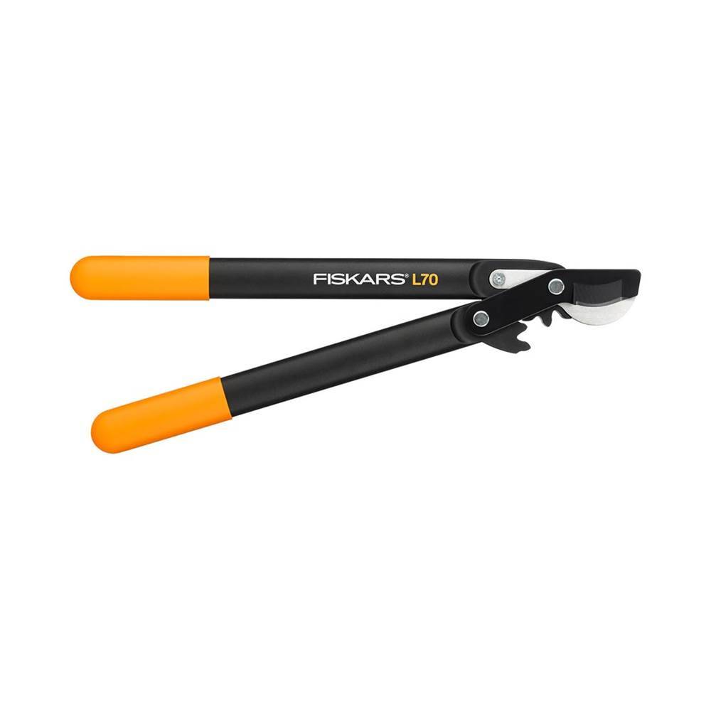 Fiskars - Coupe-branches PowerGear L70 S à crémaillère et à lame franche 46cm Fiskars