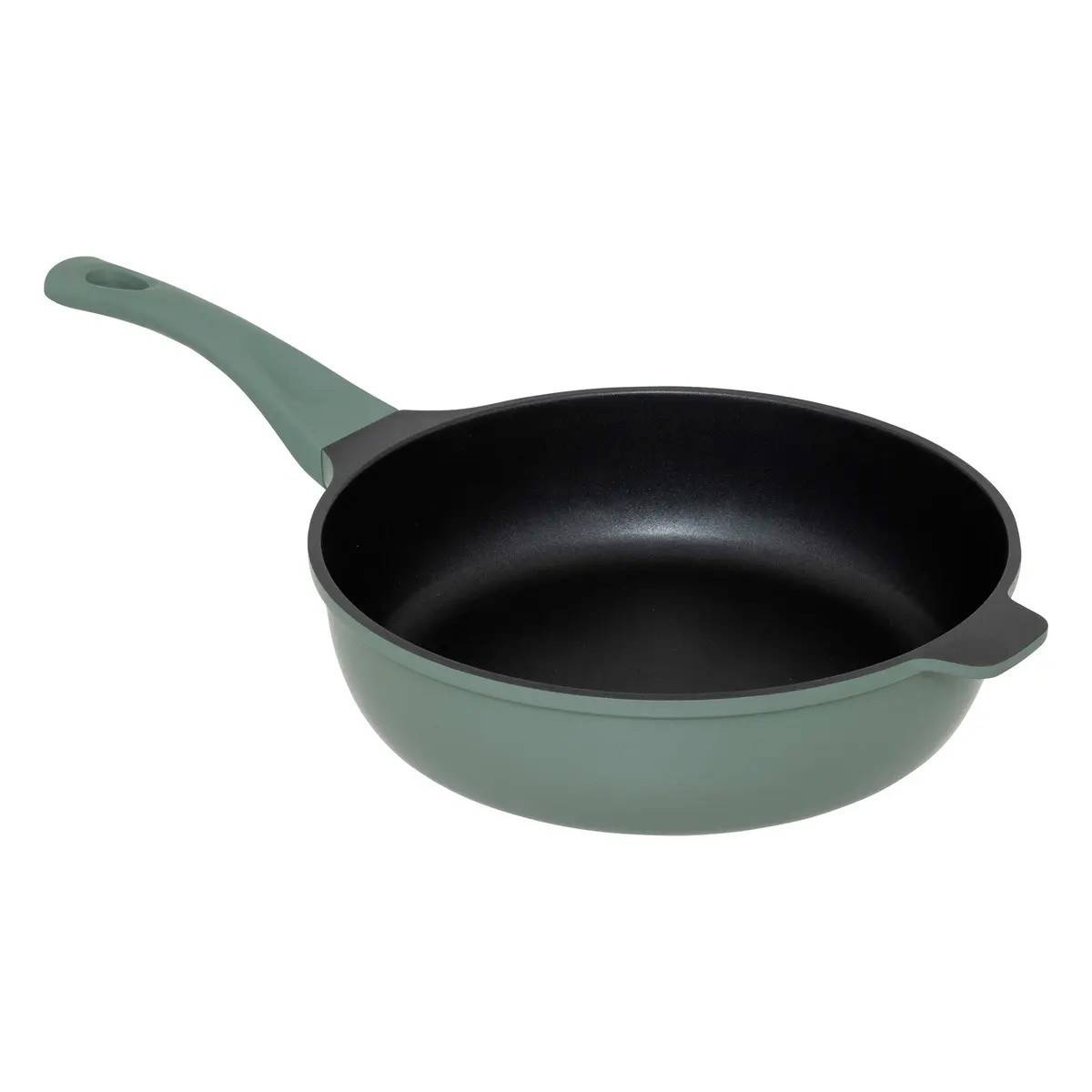 Sauteuse Avec Panier Vapeur "Kirk" 28cm Vert - Image 3