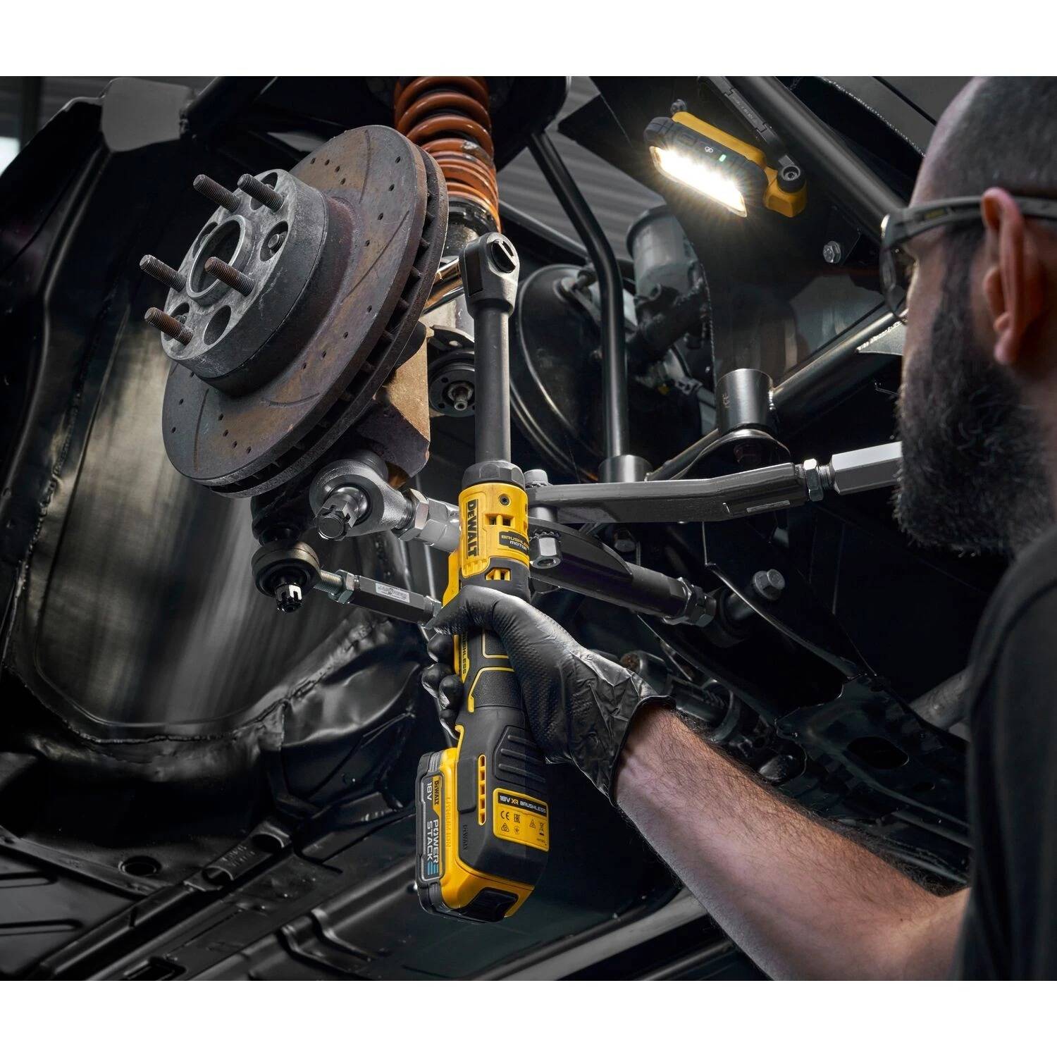 Dewalt - Clé à cliquet 3/8 à col allongé xr 18V brushless - sans batterie ni chargeur - DEWALT - DCF513EN-XJ - Image 3