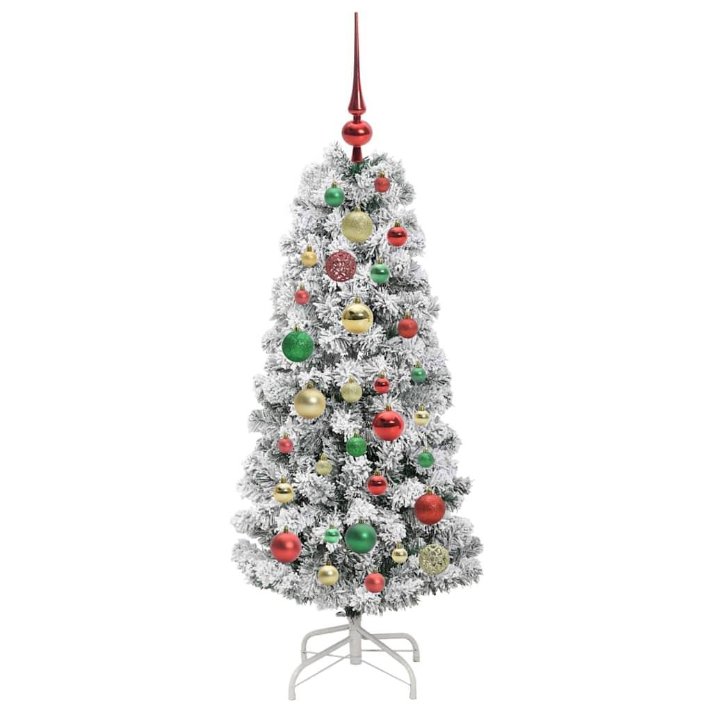 Sapin de Noël | Arbre de Noël Artificiel à Branches Articulées 120 cm Maison Chic - Image 6