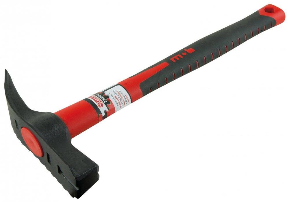 Marteau coffreur, tête raclante OC, manche ergonomique Nertec - MOB - Image 1