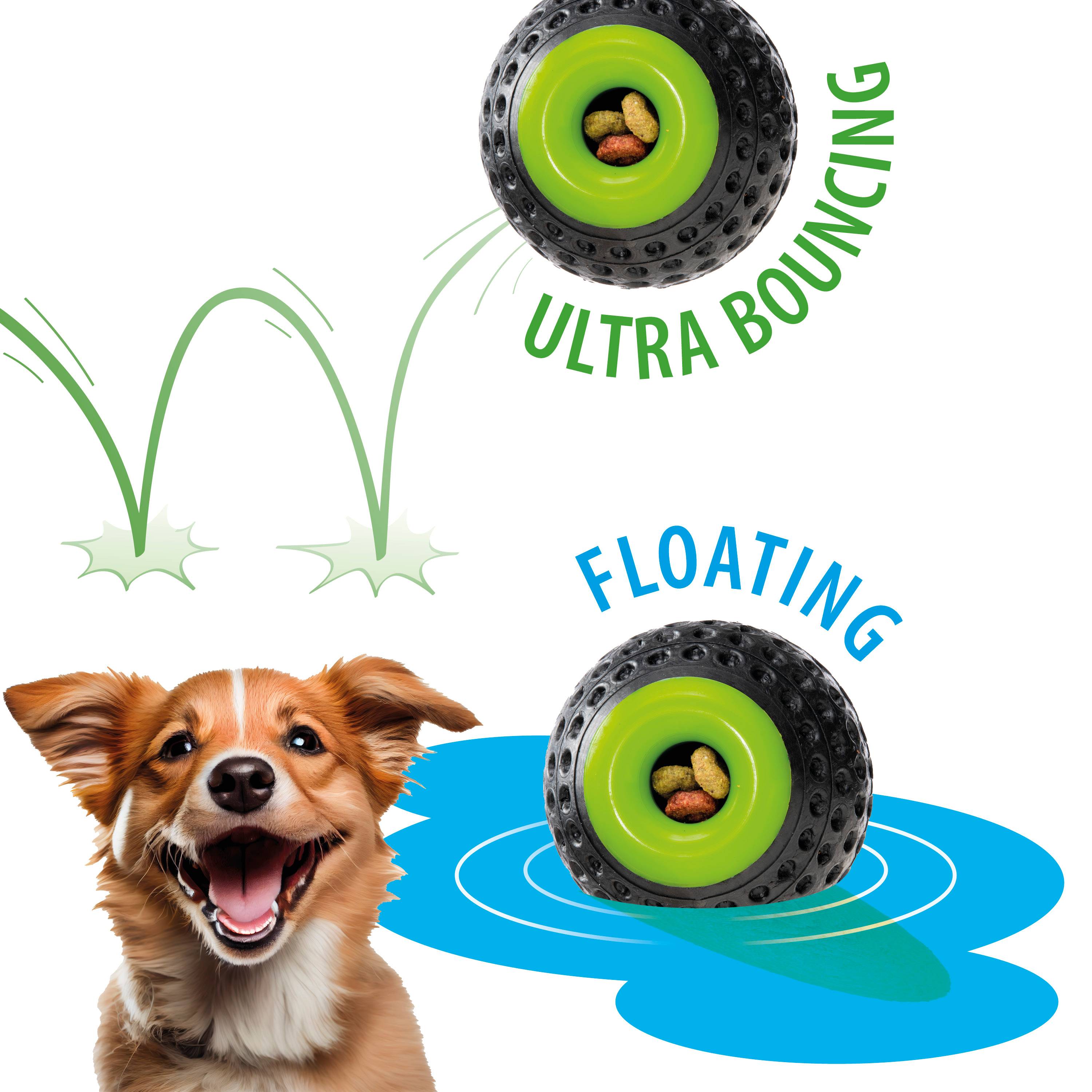 Ferplast - Ferplast Jouet Chien, Distributeur croquettes,  en Matériau Durable, Non Toxique, Résistante aux Morsures, Rebondissant et Flottant, CHEWA BOING Balle - Image 3