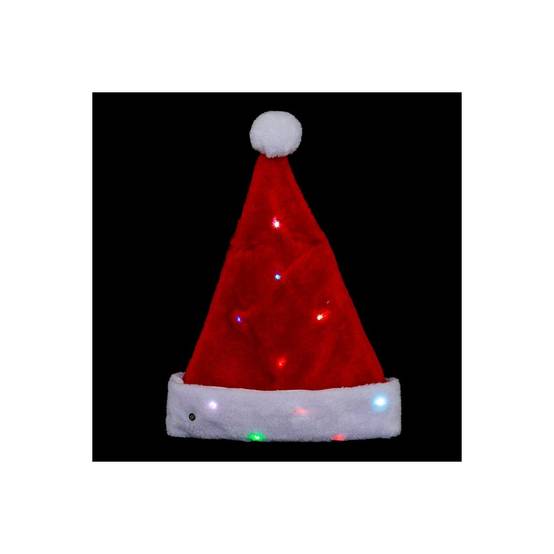 Chapeau de Noël Adulte "Led" 41cm Rouge - Image 2