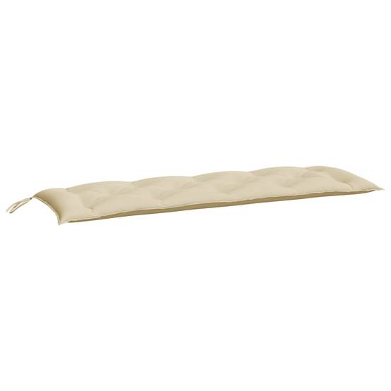 Coussin de banc de jardin beige 150x50x7 cm tissu oxford P101 - Image 1
