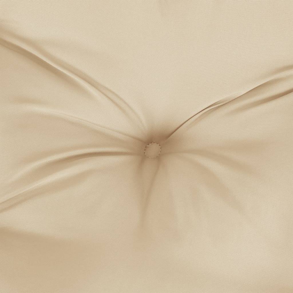 Coussin de banc de jardin beige 150x50x7 cm tissu oxford P101 - Image 5