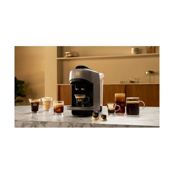 Philips - Cafetière à dosette ou capsule Philips LM9512/20 L''OR Barista Mamba Gris LM9512/20 - Image 9