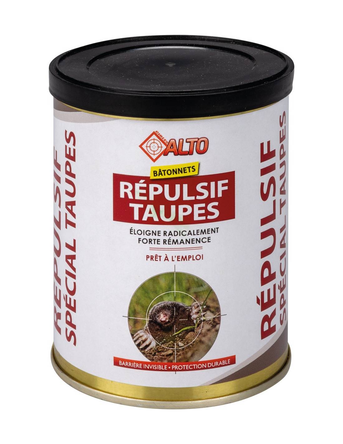 Répulsif Taupe Bâtonnets Protection Naturelle Contre Les Taupes - Cibles Alto