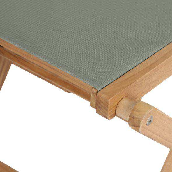 Ensemble table et chaises SAFARI 2 places en bois teck FSC Beau Rivage - Image 4