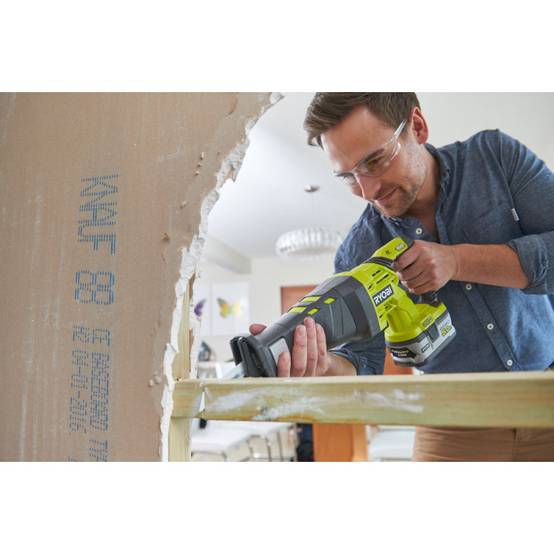 Ryobi - Pack RYOBI Scie sabre 18V One+ R18RS-0 - 1 batterie 4.0Ah - 1 chargeur rapide 2.0Ah RC18120-140 - Image 3