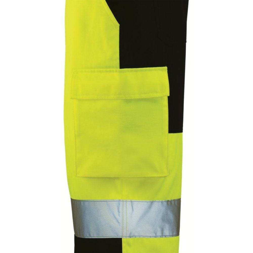 Pantalon de travail homme à haute visibilité multipoches PATROL hi-viz jaune/marine TL - COVERGUARD - 7PAJPL - Image 3