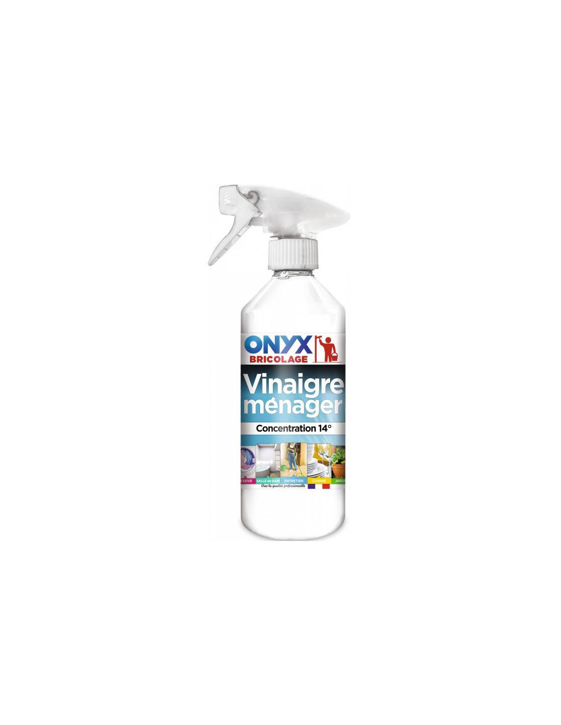 Onyx - Vinaigre Ménager Onyx 14% Nettoyant Multi-usage écologique Concentré - Onyx