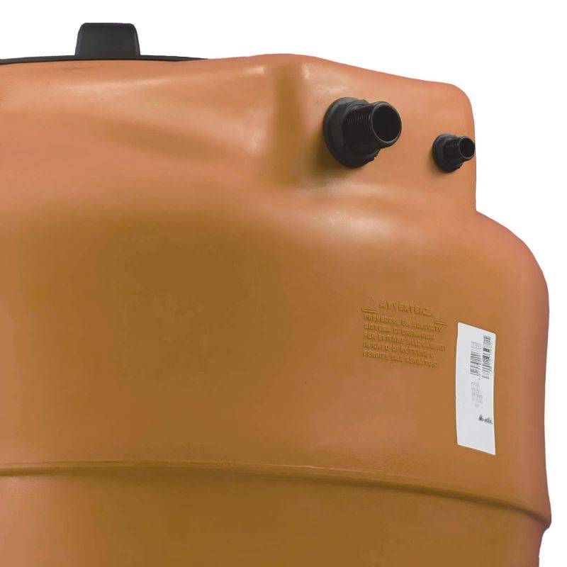 Cuve récupération eau de pluie 500L - Réservoir aérien vertical Terracotta - Polyéthylène - ELBI CV - Image 4