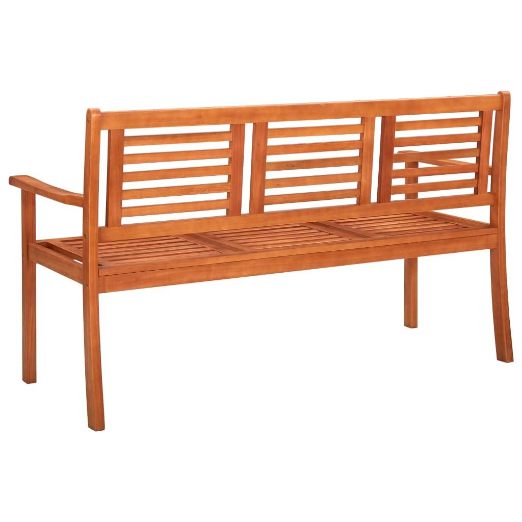 PANGIVO - Banc de jardin bois d'eucalyptus naturel 150 x 60 x 89 cm - PANGIVO - Image 5