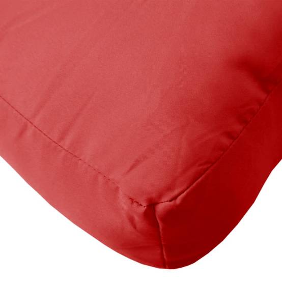 ComfortXL - Coussin de Siège Carré pour Palette en Tissu Imperméable pour Chaise de Jardin Rouge 58x58cm – ComfortXL Outdoor Living - Image 8
