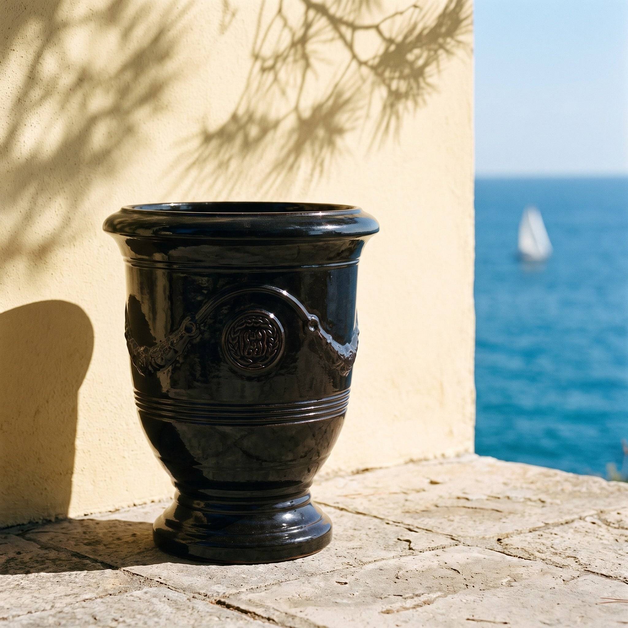 Provencelia - Pot RICHELIEU 46x56cm noir - Image 4