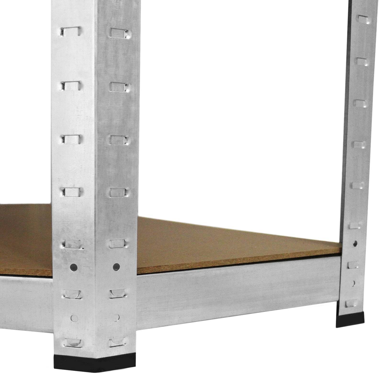 Monstershop - Etagère d’Angle Galwix en Acier Galvanisé, 90cm x30cm x180cm - Image 5