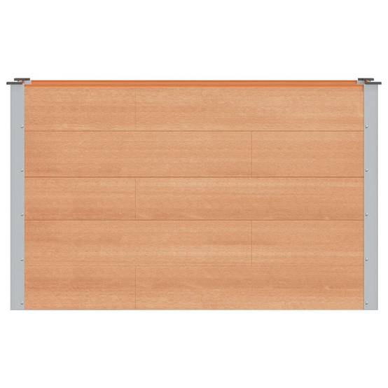 ComfortXL - Bac Surélevé Imputrescible WPC Aluminium pour Jardin Plantation 150x50cm - ComfortXL Outdoor Living - Image 3