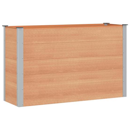 ComfortXL - Bac Surélevé Imputrescible WPC Aluminium pour Jardin Plantation 150x50cm - ComfortXL Outdoor Living - Image 2
