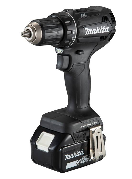 Perceuse visseuse Noire LXT 50Nm - MAKITA - avec 2 batteries 5Ah 18V - chargeur - MAKPAC - DDF485RTJB - Image 2