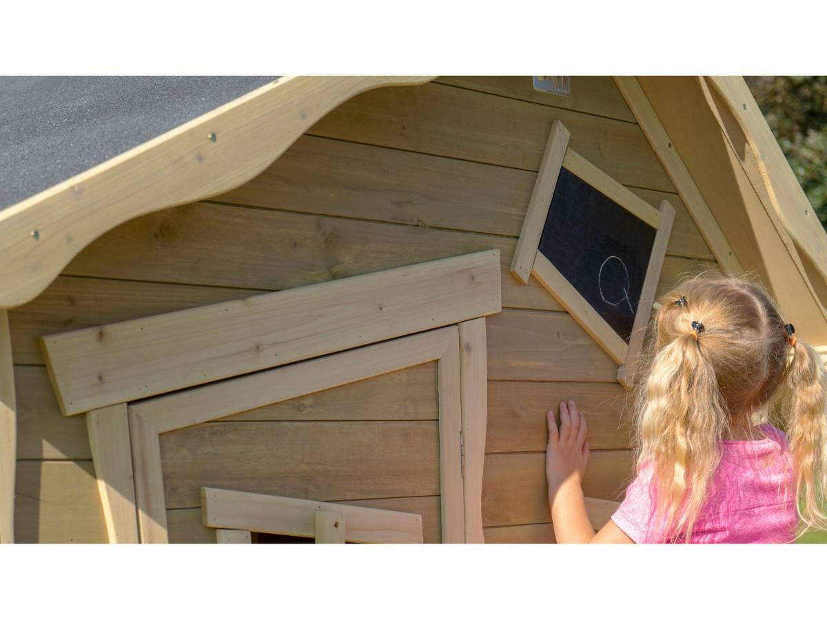 Exit Toys - Maisonnette en bois pour enfants Crooky 100 - Exit Toys - Image 4