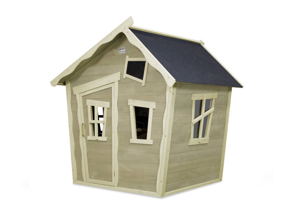Exit Toys - Maisonnette en bois pour enfants Crooky 100 - Exit Toys - Image 1