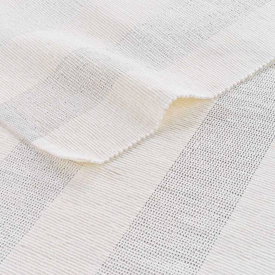 Chemin de Table en Coton "Eldora" 40x140cm Naturel - Image 2