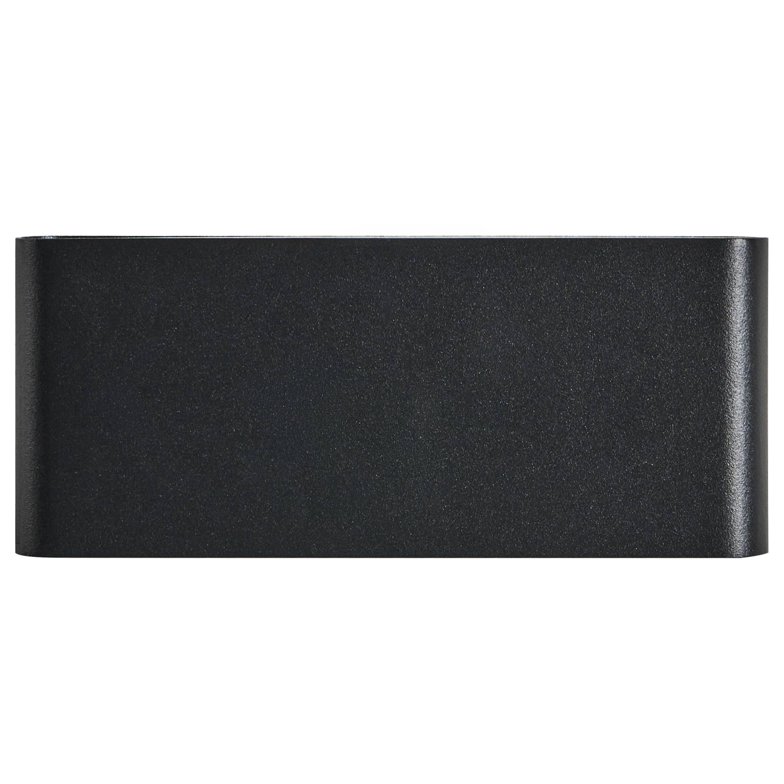 Beliani - Lampe murale pour l'extérieur Aluminium Noir ARDER - Beliani - Image 5