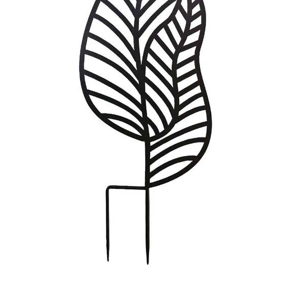 La Grande Prairie - Treillage jardin fer plume 36x1x140cm - Image 3