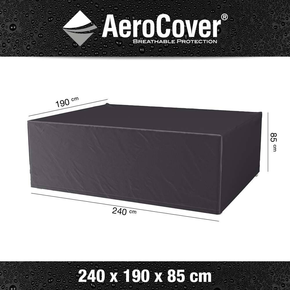 Housse de protection respirante pour table de jardin Pour table 240x190xH85 cm - Image 3