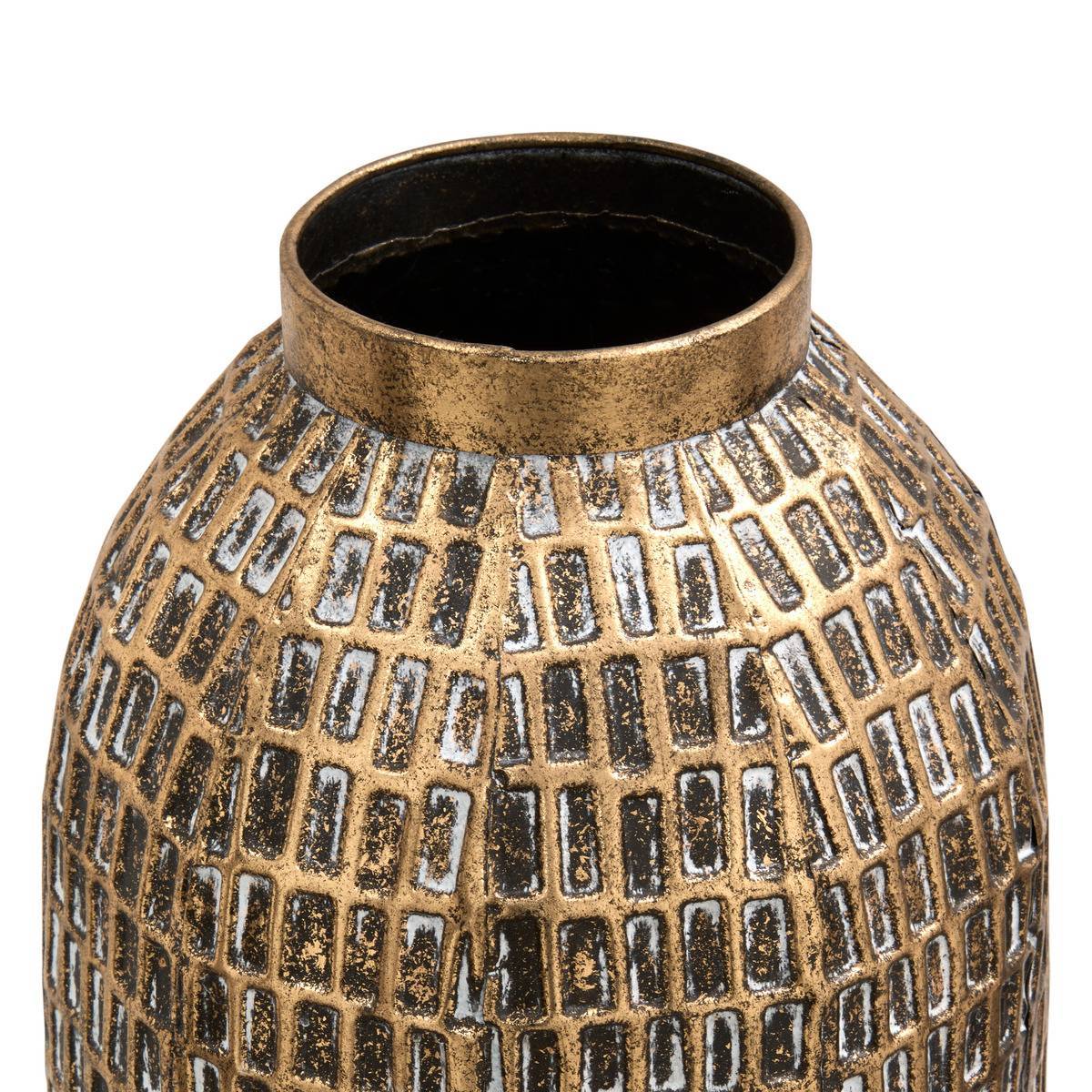 Atmosphera - Vase Nora H.48,5cm doré - Atmosphera Créateur d'intérieur - Image 2