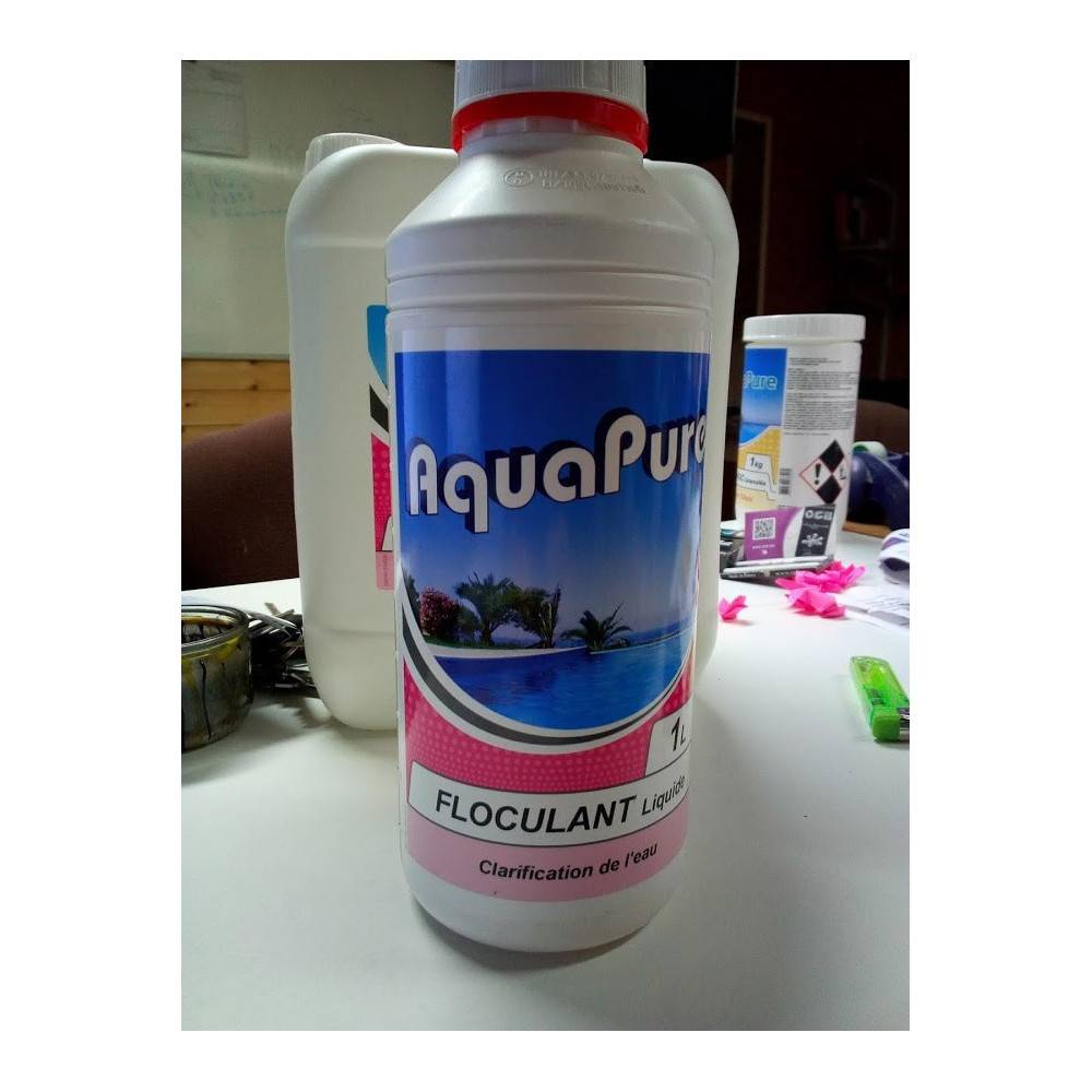 Floculant liquide de 1 litre pour piscine ou spa - Image 3