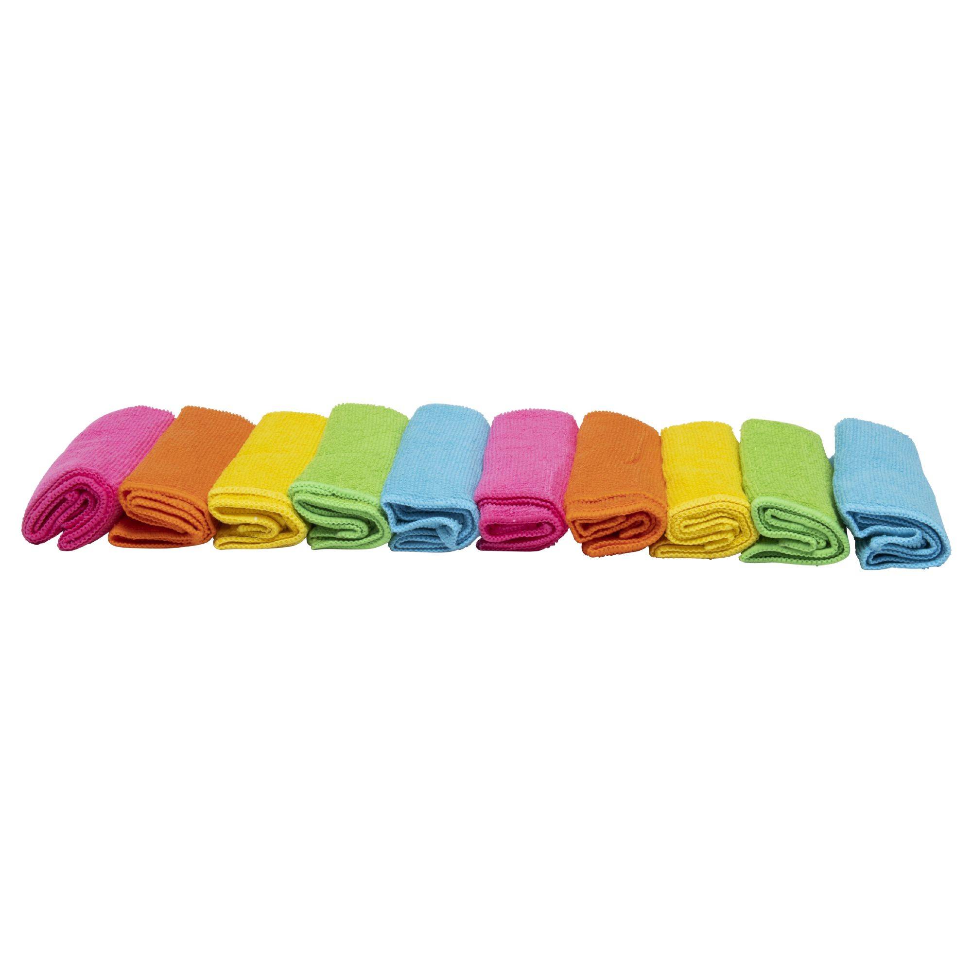 Chiffons microfibres 30 x 30cm  10 pcs - Image 2
