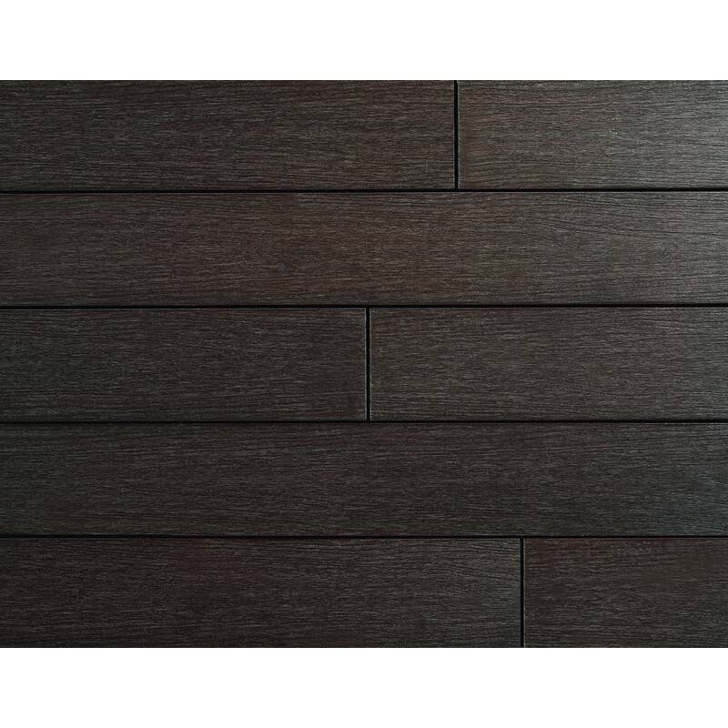Lame de terrasse composite alvéolaire coextrudé biface Supra - Ambre/Chêne foncé - Ep. 23mm, Larg. 14,5cm, Long. 360cm - Image 5