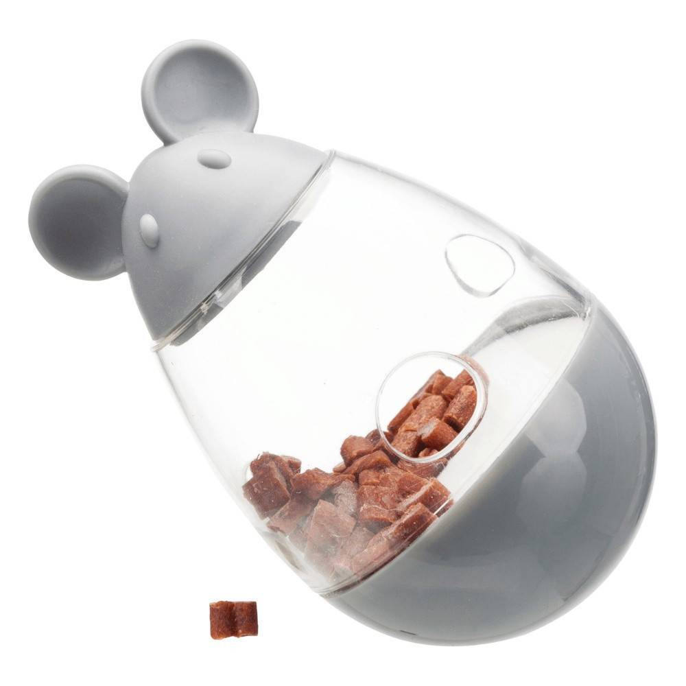 Trixie - un distributeur a friandise de 9 cm pour chat en forme de souris couleur aléatoire - Image 4