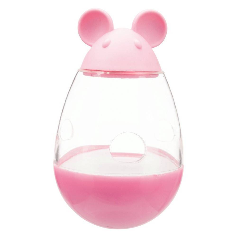 Trixie - un distributeur a friandise de 9 cm pour chat en forme de souris couleur aléatoire - Image 1