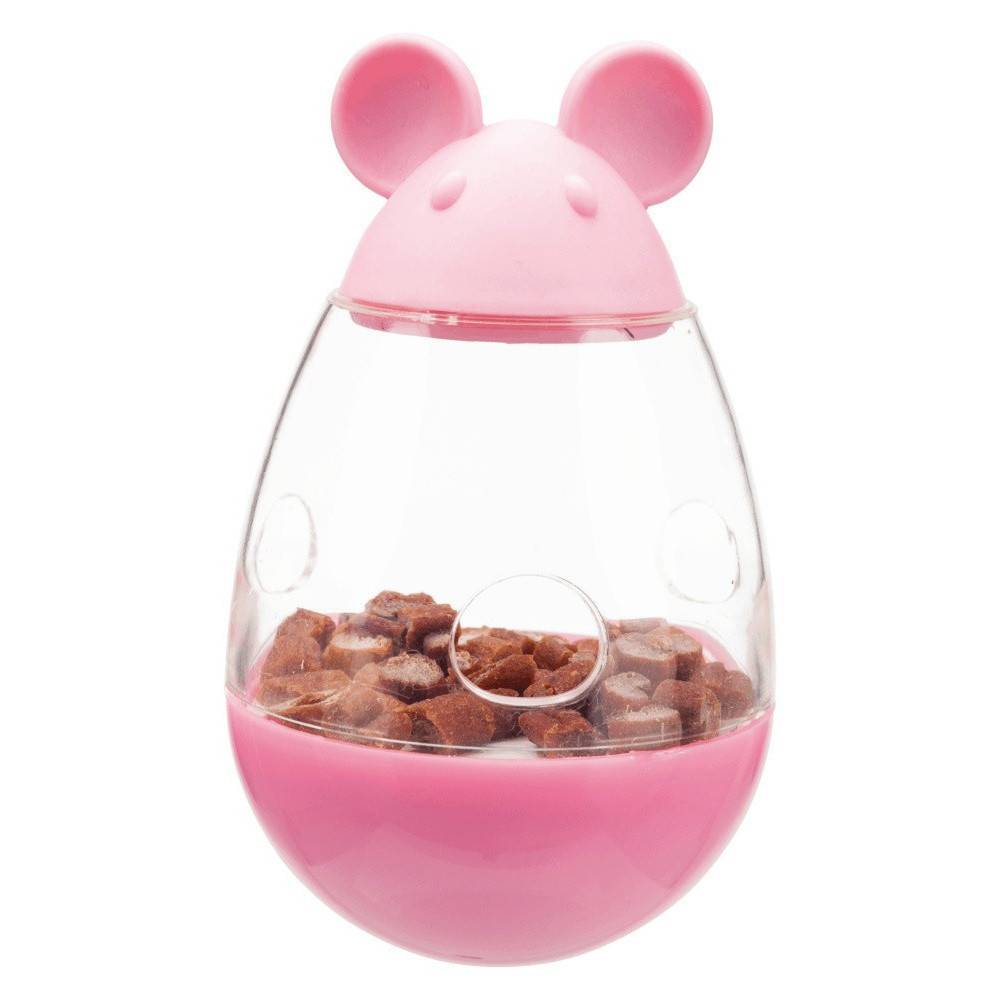 Trixie - un distributeur a friandise de 9 cm pour chat en forme de souris couleur aléatoire - Image 2