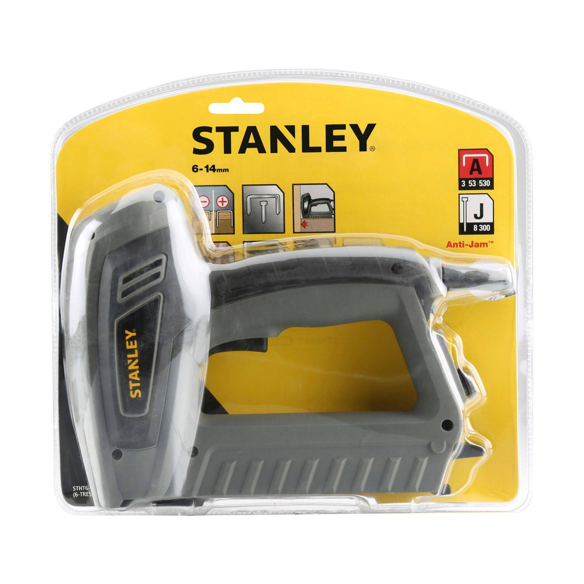 stanley - STANLEY Agrafeuse Électrique Tré 540 pour Agrafes de Type A Clous de Type J Câble de 2.5m Variateur de Puissance Gâchette Sécurisée STHT6-70414 - Image 2