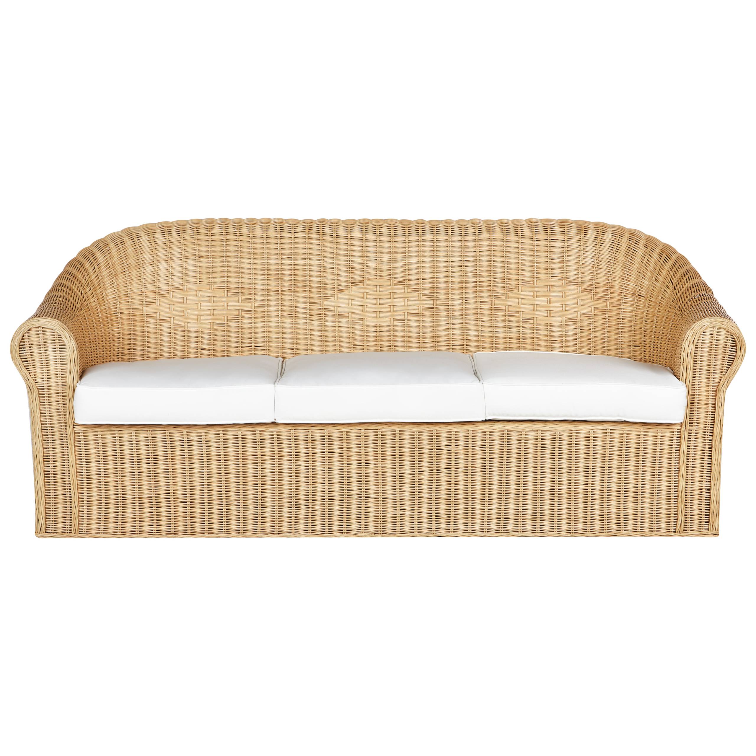 Beliani - Set de jardin, 5 Personnes Rotin Naturel LIVADEIA - Beliani - Image 7
