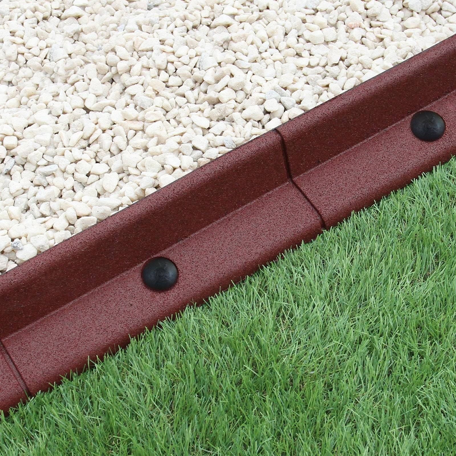 Monstershop - Bordures de Pelouse Flexibles 1.2m Terracotta x 28 - Image 2