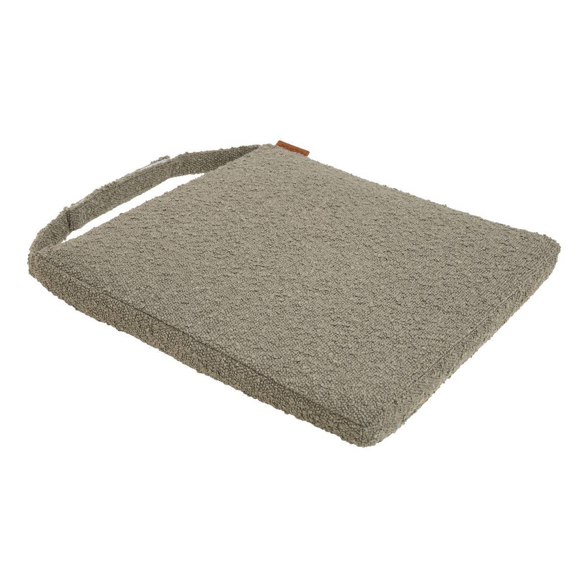Hesperide - Galette de chaise Solfia 40x40cm vert laurier - Hespéride - Image 3