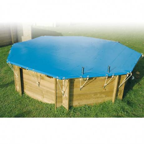 Ubbink - Bâche de protection piscine Azura Ubbink 550 gr, Dimensions Azura 410 cm - Image 2