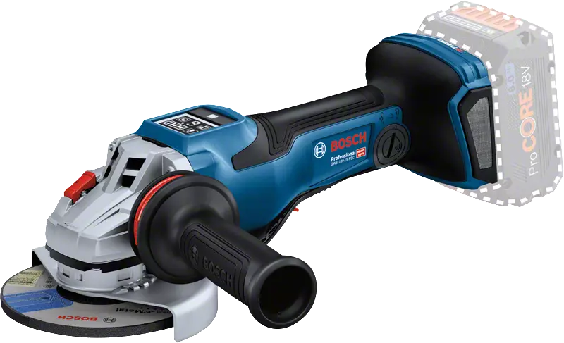 Bosch Professional - Meuleuse angulaire BOSCH GWS 18V-15 PSC Professional - Sans batterie, ni chargeur - 06019H6B00 - Image 3