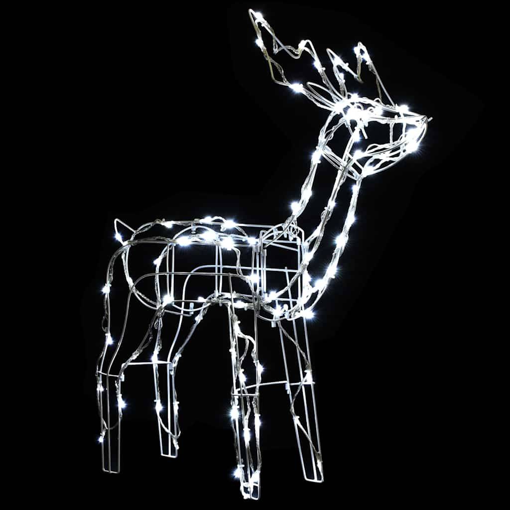 Vidaxl - Cordon lumineux de Noël 3 pcs Rennes 229 LED vidaXL 51011 - Image 5