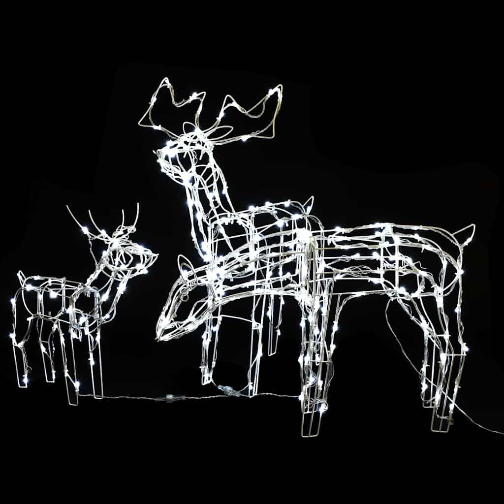 Vidaxl - Cordon lumineux de Noël 3 pcs Rennes 229 LED vidaXL 51011 - Image 8